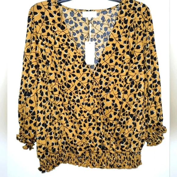 MELLODAY Tops - Melloday Women's Polyester Spandex Blouse Ladies Fashion Plus Size Top